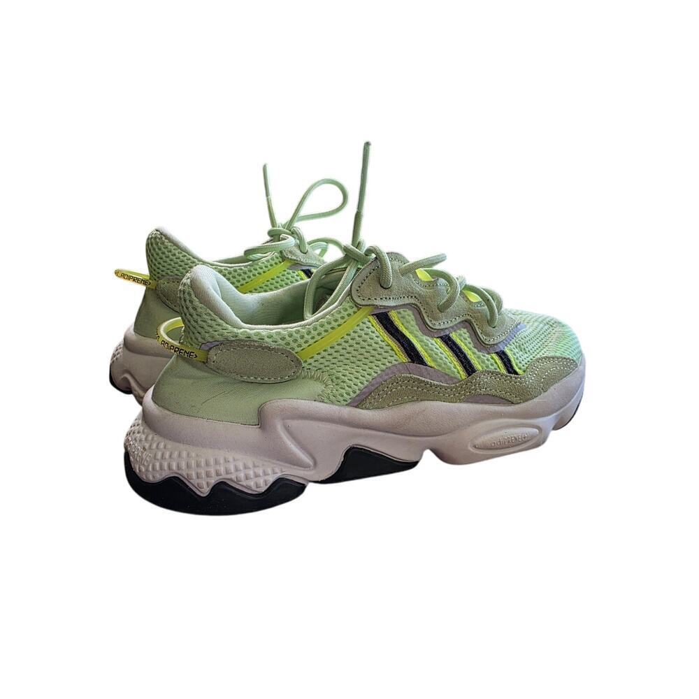 Adidas‎ Ozweego Glow Green Athletic Running Shoes Sneakers EE6466 Kids Size 3.5 - Picture 6 of 16